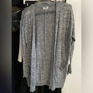 Thin Grey Cardigan
